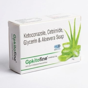 Gpkitofine (Ketoconazole & Cetrimide) Medicated Soap 75g by Genderma